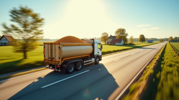 Livraison express de granulés : ce que proposent les fournisseurs belges en saison de chauffe