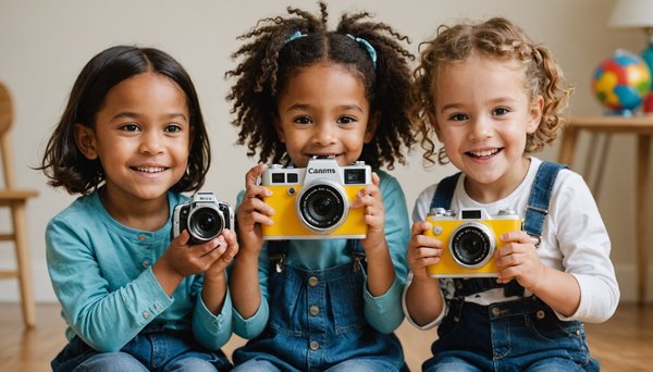Des appareils photo amusants pour stimuler la créativité des 4 ans