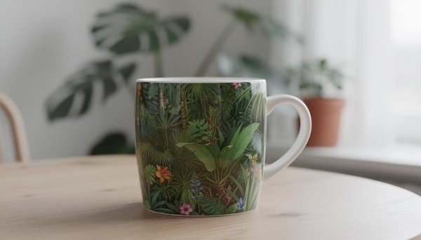 Le mug nature et jungle : la tendance déco incontournable de 2026